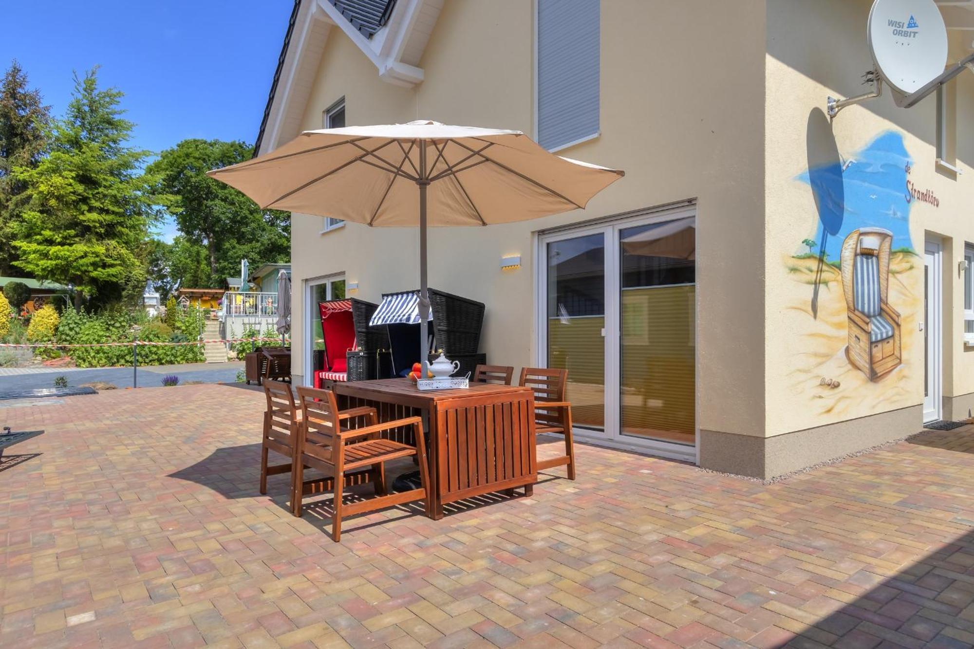 Haus Strandkoerv Mit Fass-Sauna ลอดดิน ภายนอก รูปภาพ