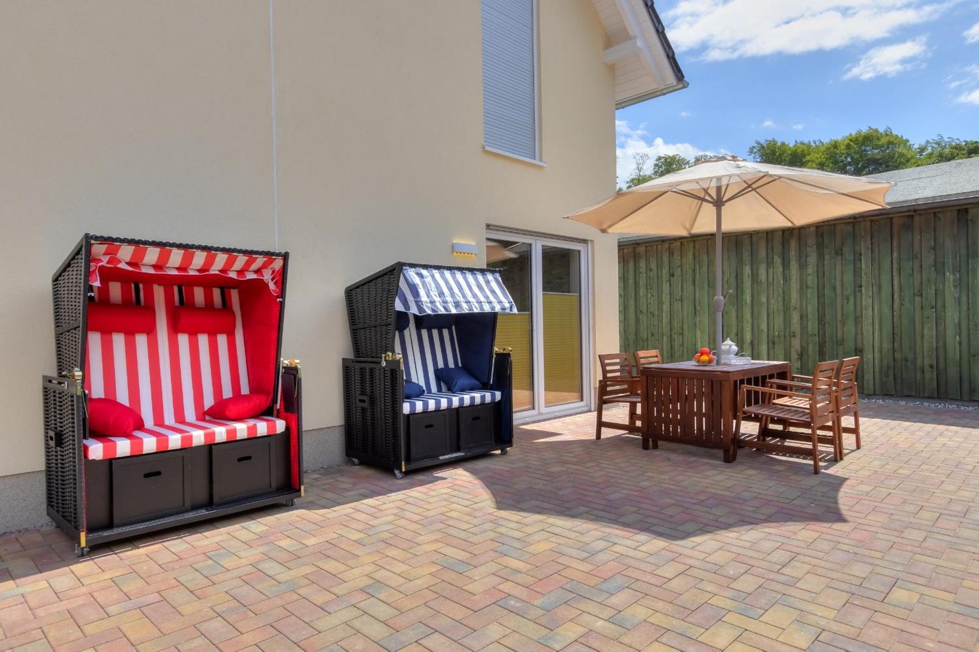 Haus Strandkoerv Mit Fass-Sauna ลอดดิน ภายนอก รูปภาพ